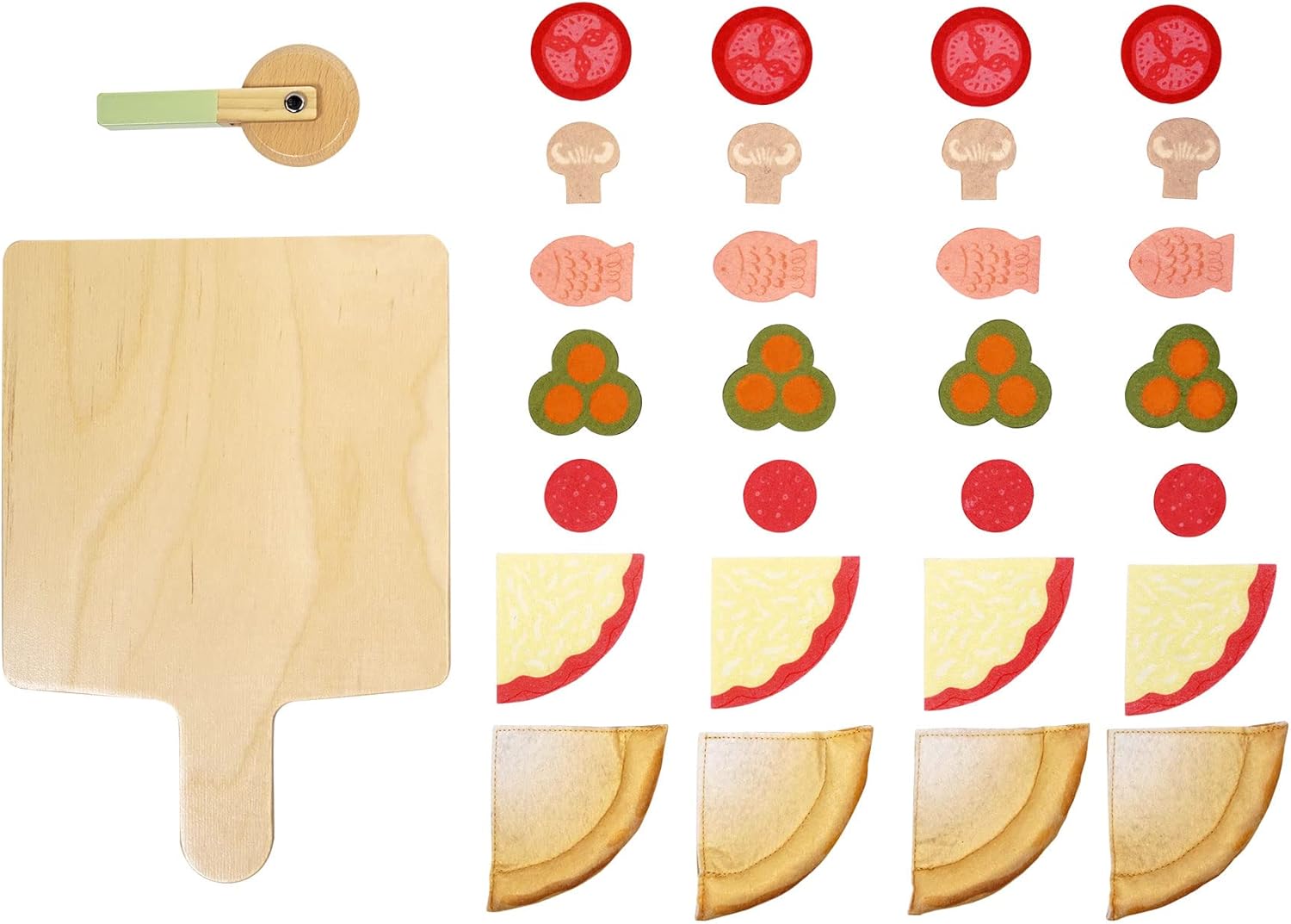 Manhattan Toy Nutty Squirrel Pizzeria Toddler & Kids Pretend Play Cooking Toy Set