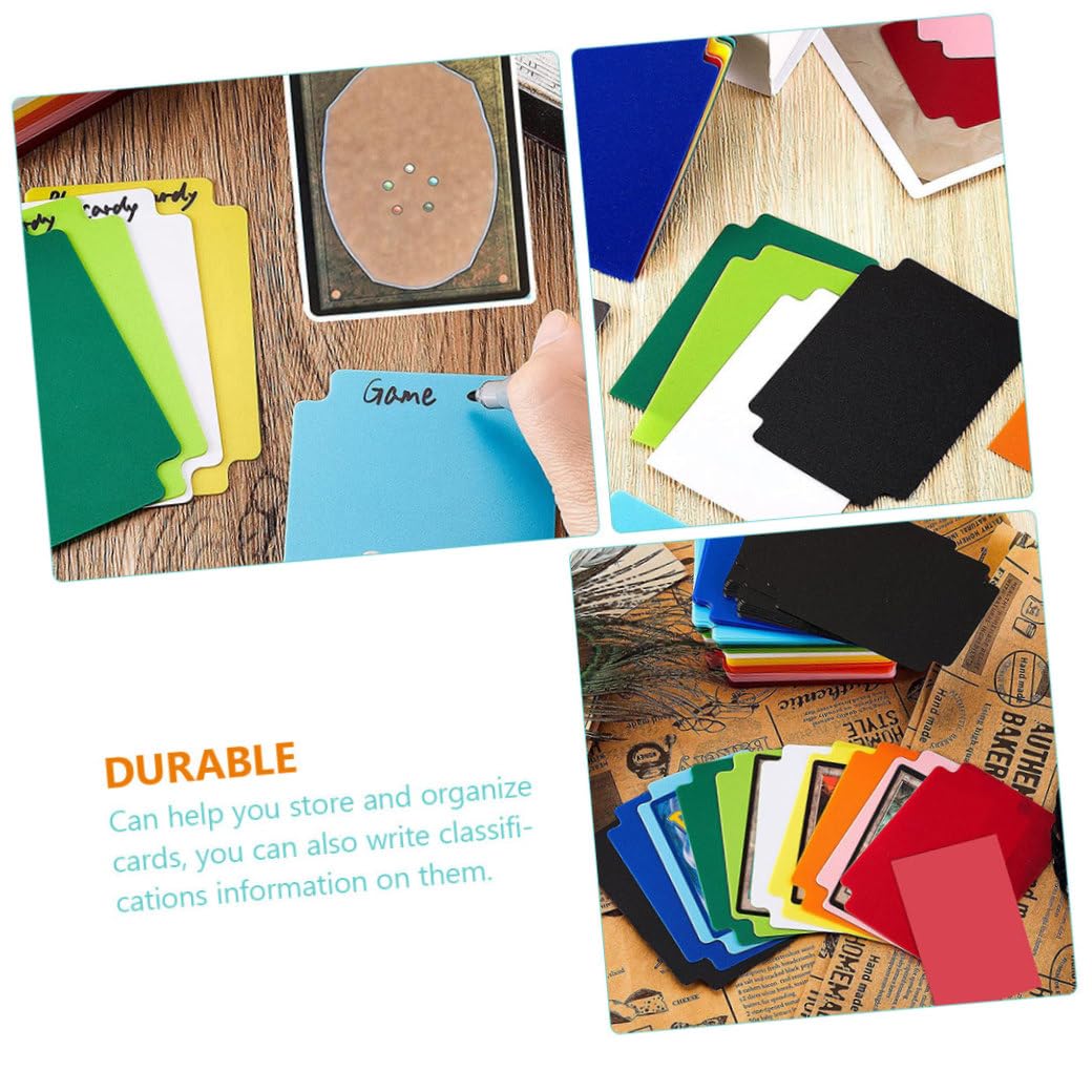4 Set Divisori Per Carte Collezionabili Da Separatori Per Carte Da Strumenti E Trading Card Facili Da Riporre E Utilizzare Pezzi*4