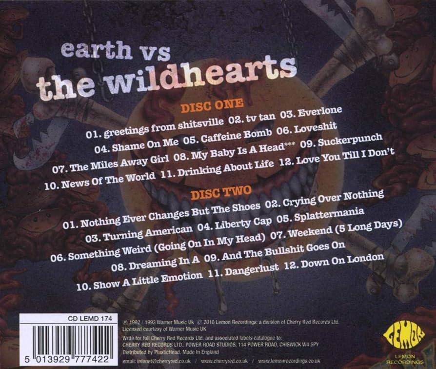 ミュージック wildhearts The Wildhearts / 21st Century Love Songs｜ヴァジュラ𝔦𝔡
