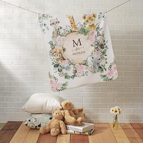 Miniatura 5 de Manta de bebé personalizada con nombre, manta de bebé personalizada para niñas y niños, manta personalizada con nombre para recién nacido,