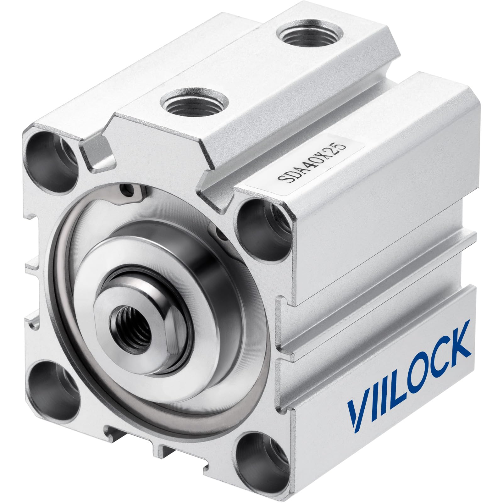 SDA40x25 Thin Air Cylinder 40mm Bore 25mm Stroke Double Acting