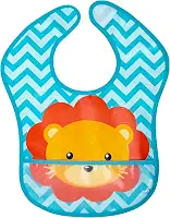 Buba Buba Babador Com Bolso Leão Cor: Colorido