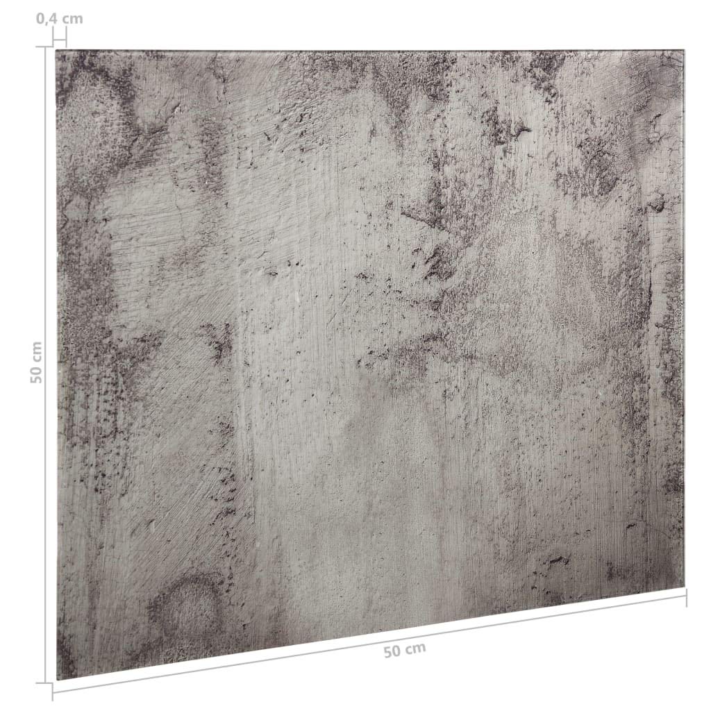 Lavagna magnetica in vetro, 50 x 50 cm, magnetica e lavabile, con montaggio a parete, include penna e magneti, ideale per ufficio, casa, scuola e cucina, lavagna cancellabile a secco
