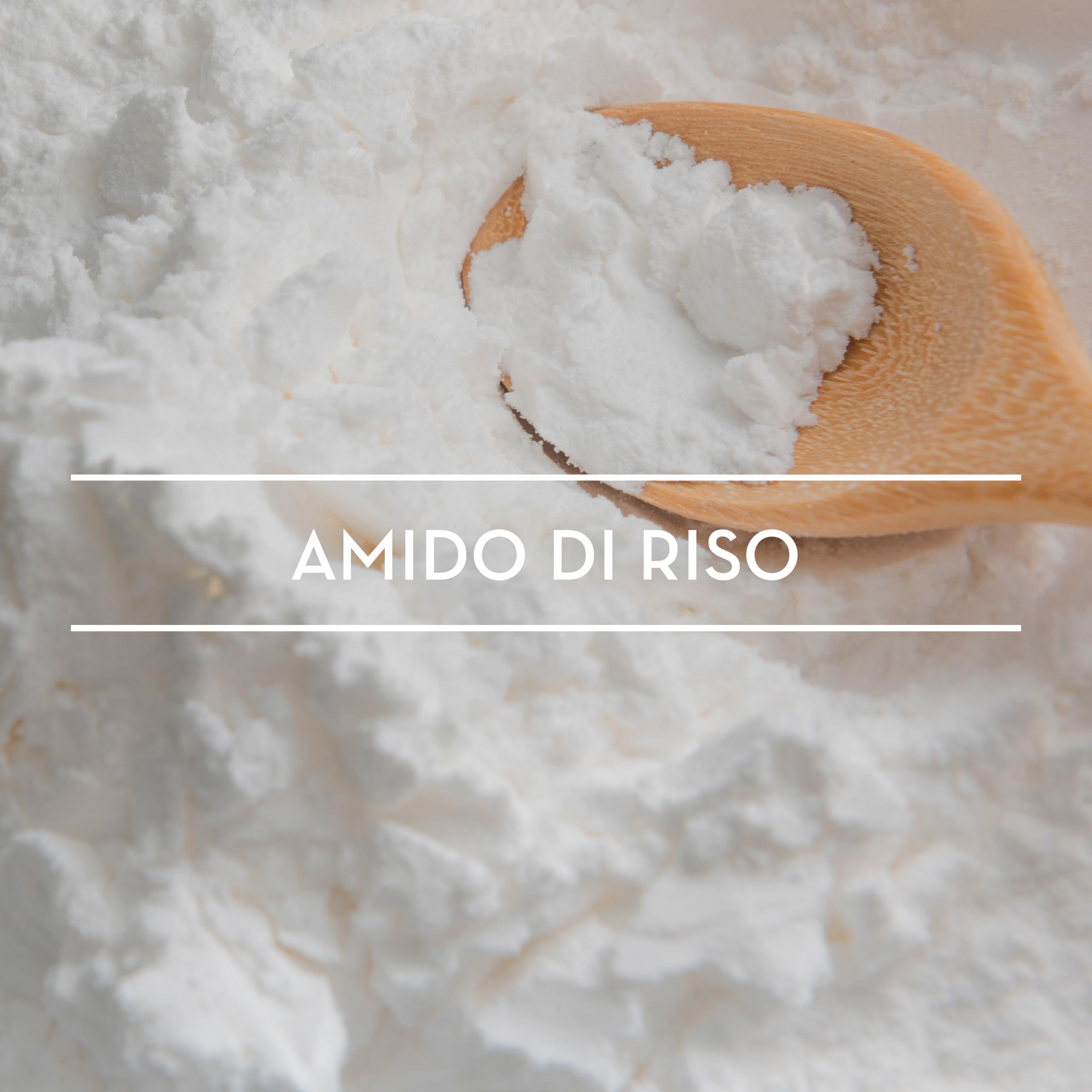 L'AMANDE - Amido di Riso Bagnetto Neonato, Talco Profumato in Polvere per Bambini e Neonati, Rinfrescante ed Emolliente Contro Arrossamenti e Irritazioni, Polvere Vellutante Naturale - Enfant, 150 g