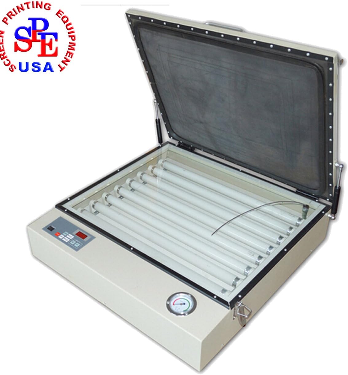 Desktop UV Exposure Unit Silk Screen Exposure Unit Hot Foil Pad Printing PCB Make Plates (500 x 600 mm with Vacuum Pump)