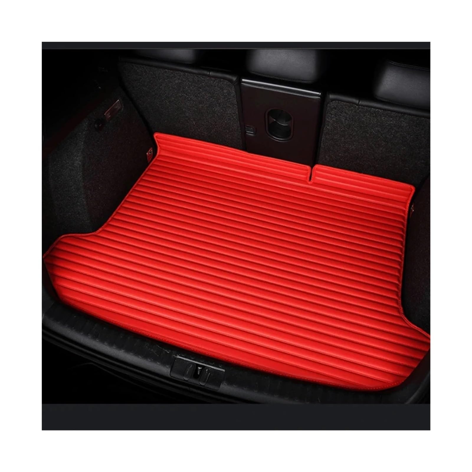 wykładzina cargo Pasiasta skóra ekologiczna niestandardowa mata do bagażnika samochodowego na całe ciało pasująca do Peugeot 301 307 308 2014-2015 2016-2019(05,308 2014-2015)