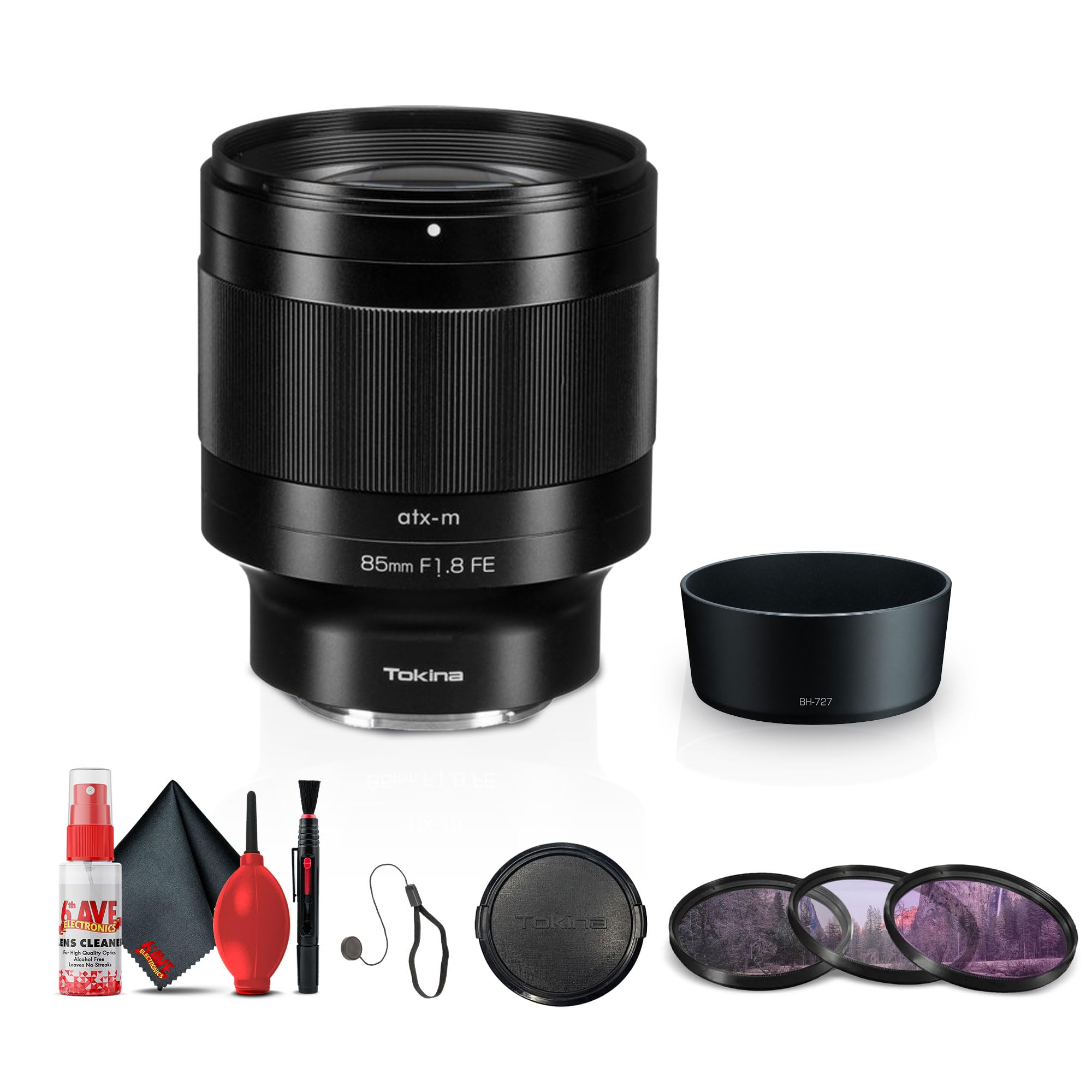 TOKINA atx-m 85mm F1.8 FE フィルター付き Tokina - atx-m 85mm F1.8 FE PLUS