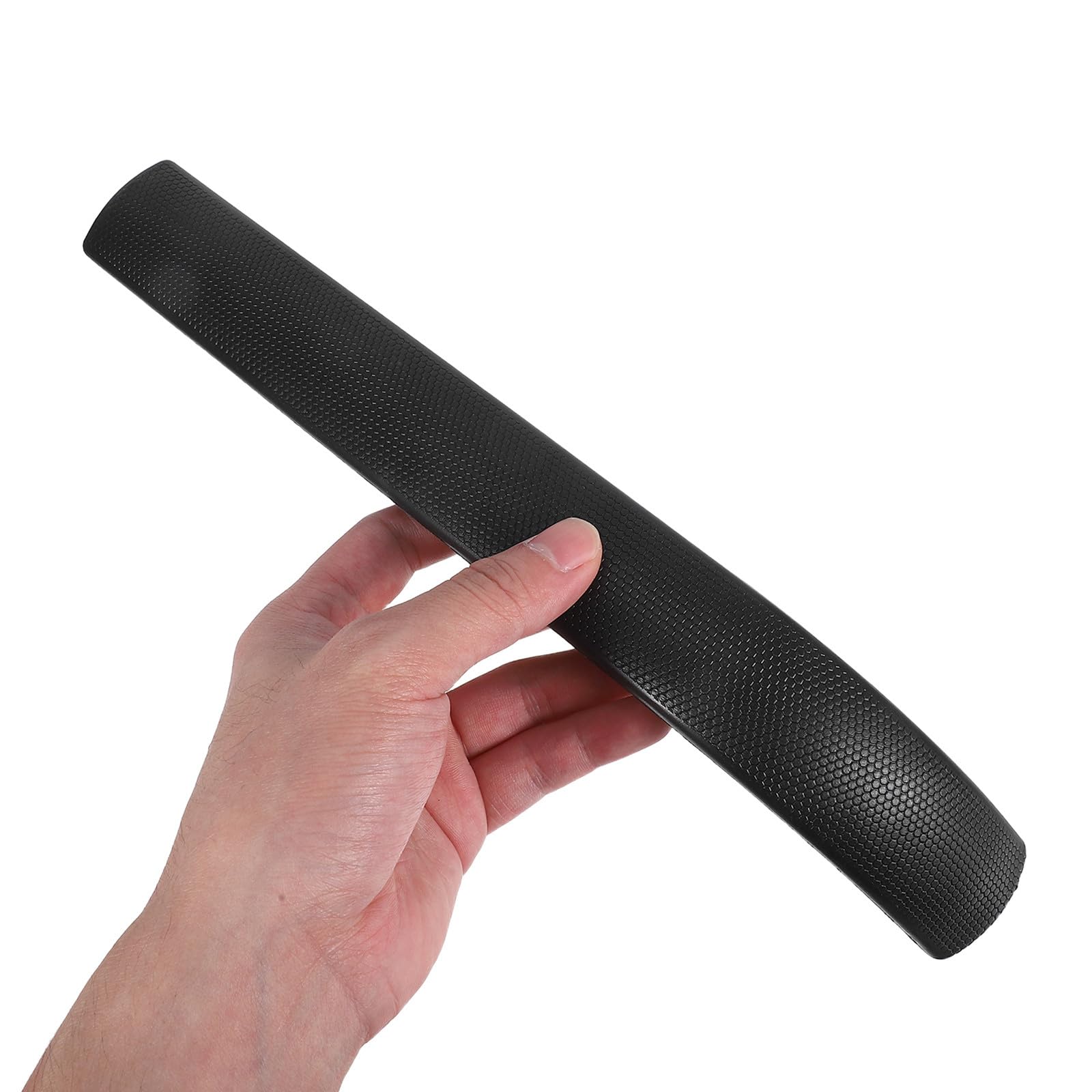 Housoutil Piezas de Reparación para Apoyabrazos de Silla de Oficina, Cojines de Repuesto de Plástico para Reposabrazos Redondos, Soporte Cómodo para Brazos, Apto para Sillas de Ordenador y