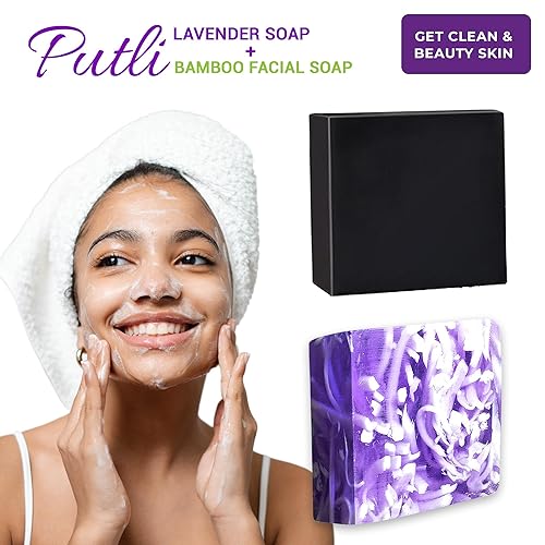 Miniatura 4 de CARIAGA ECOFARM PUTLI Jabón facial de bambú + jabón de lavanda PUTLI