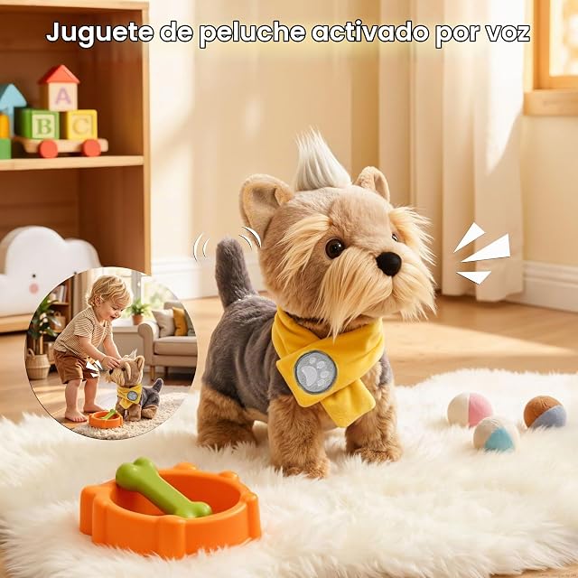 Foto 2 de 7 de TUMAMA KIDS Perro de Juguete Que Corre, Ladra y Cantar