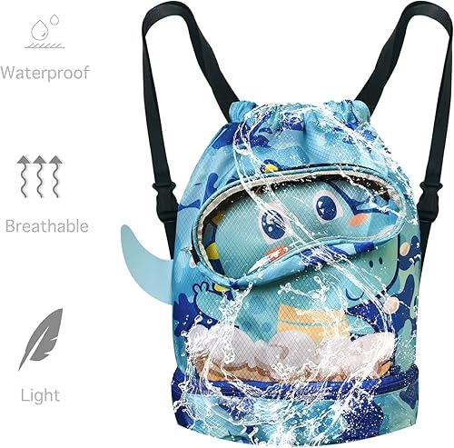 Miniatura 2 de Bolsa de natación para nadadores, mochila de playa, bolsas de yoga, impermeable, mochila deportiva, mochila de gimnasio, bolsa de baile, c14, Anime