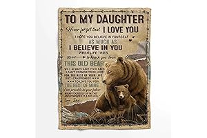 To My Daughter Blanket from Dad - A Thoughtful Gift Idea for Your Beloved