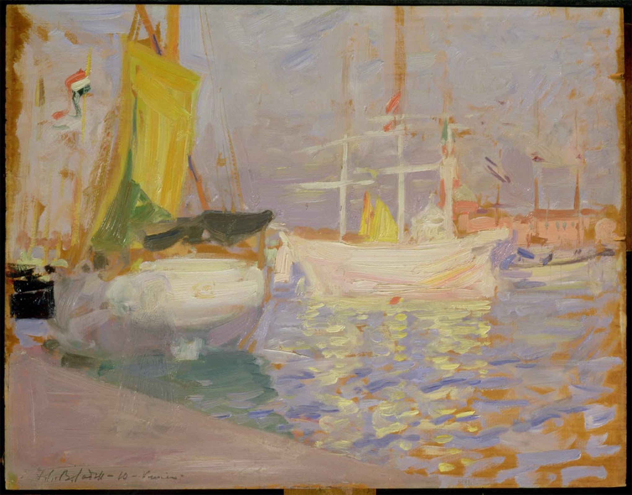 POSTERIIk Famous Modern Artwork Art Mural Venice by Campbell Boileau Cadell Oil Paintings Pictures for Home Decor 60x90cm