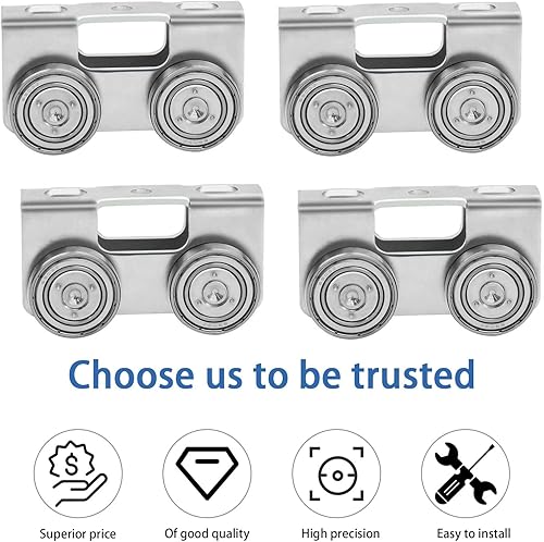 Miniatura 6 de P2750-EG - Conjunto de carro de 4 ruedas para uso con todos los canales de puntal P1000, P1001, P5000, P5001, P5500, P5500, P5501 o más alto,