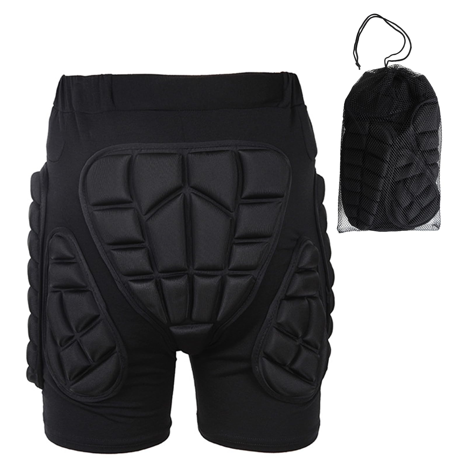 3D Hip Protections Pad Shorts Pants Butt Protective Padded Short for Skating Snowboard