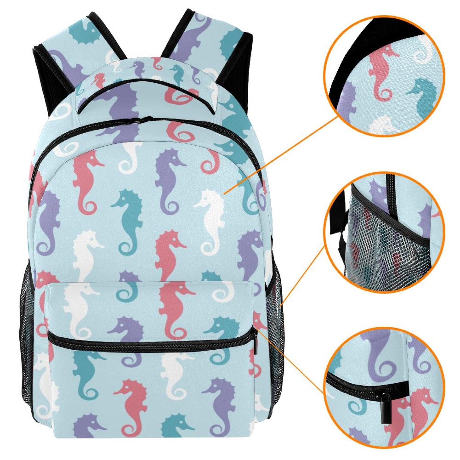 Zaino scolastico per uomini e donne, borsa da viaggio per computer portatile, zaino leggero per università, zaino casual per libri