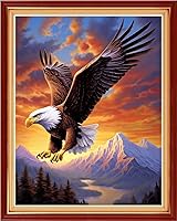 Vista 7 de DMCVIVR Stamped Cross Stitch Kits for Beginners Adults Needlepoint Kits for Beginners Embroidery Kits for Adults Crossstitch Kit for Beginners