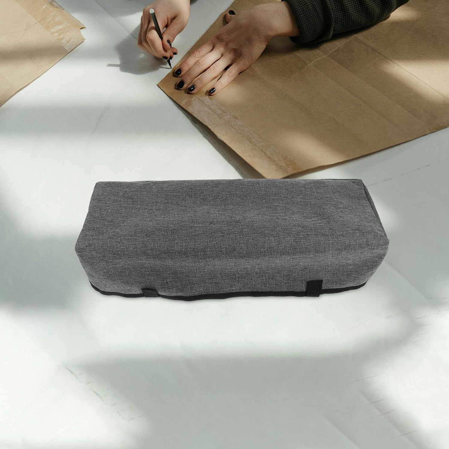 DOITOOL Dust Cover for Cutting Machine Protective Sleeve Pockets for Tool Accessories Keeps Your Die Cutter Clean and
