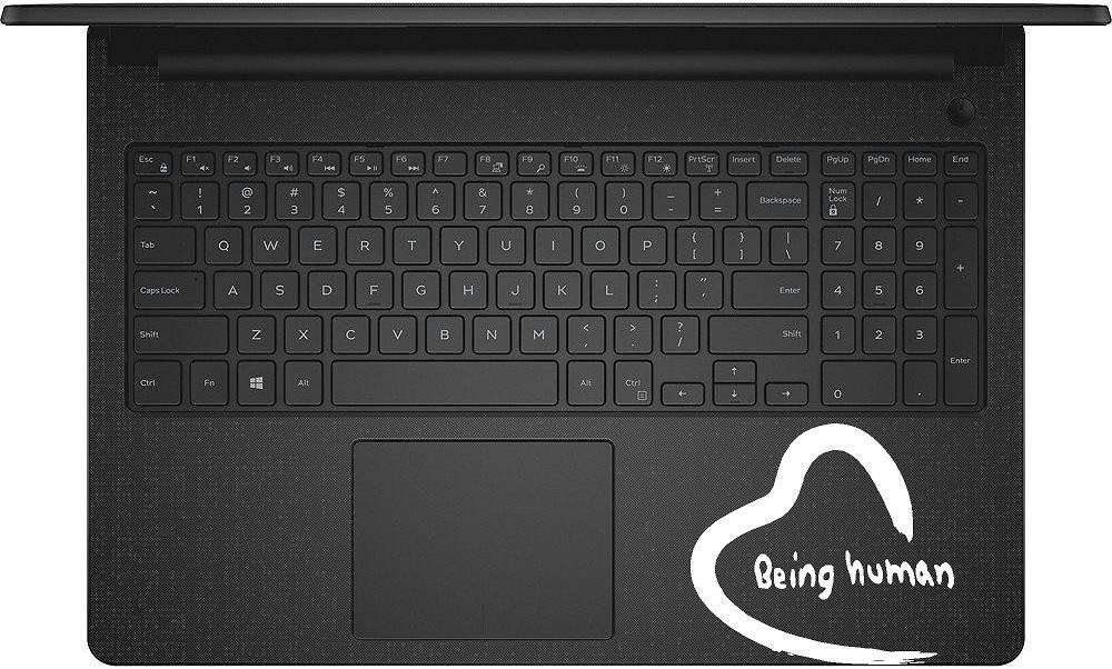 Fusion Graphix Being Human Logo Laptop Sticker Vinyl Decal (White) (B075DBL3RT) Amazon Price History, Amazon Price Tracker