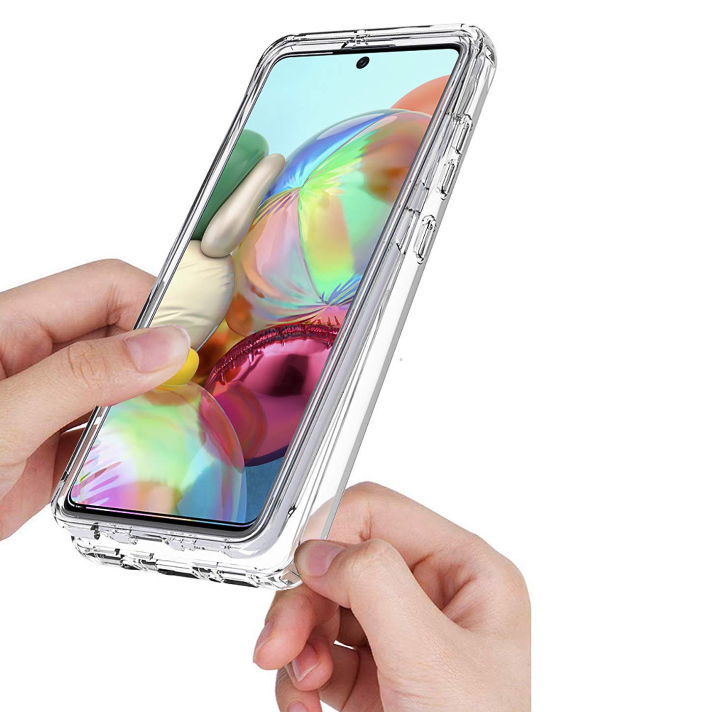 Acquista Custodia in TPU trasparente morbida per protezione totale del corpo a 360° per iPhone Samsung Huawei Xiaomi OPPO in Italia a partire da 4.32