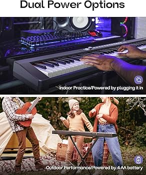 Starfavor 88 Key Keyboard Piano, Beginner Digital Piano with Semi