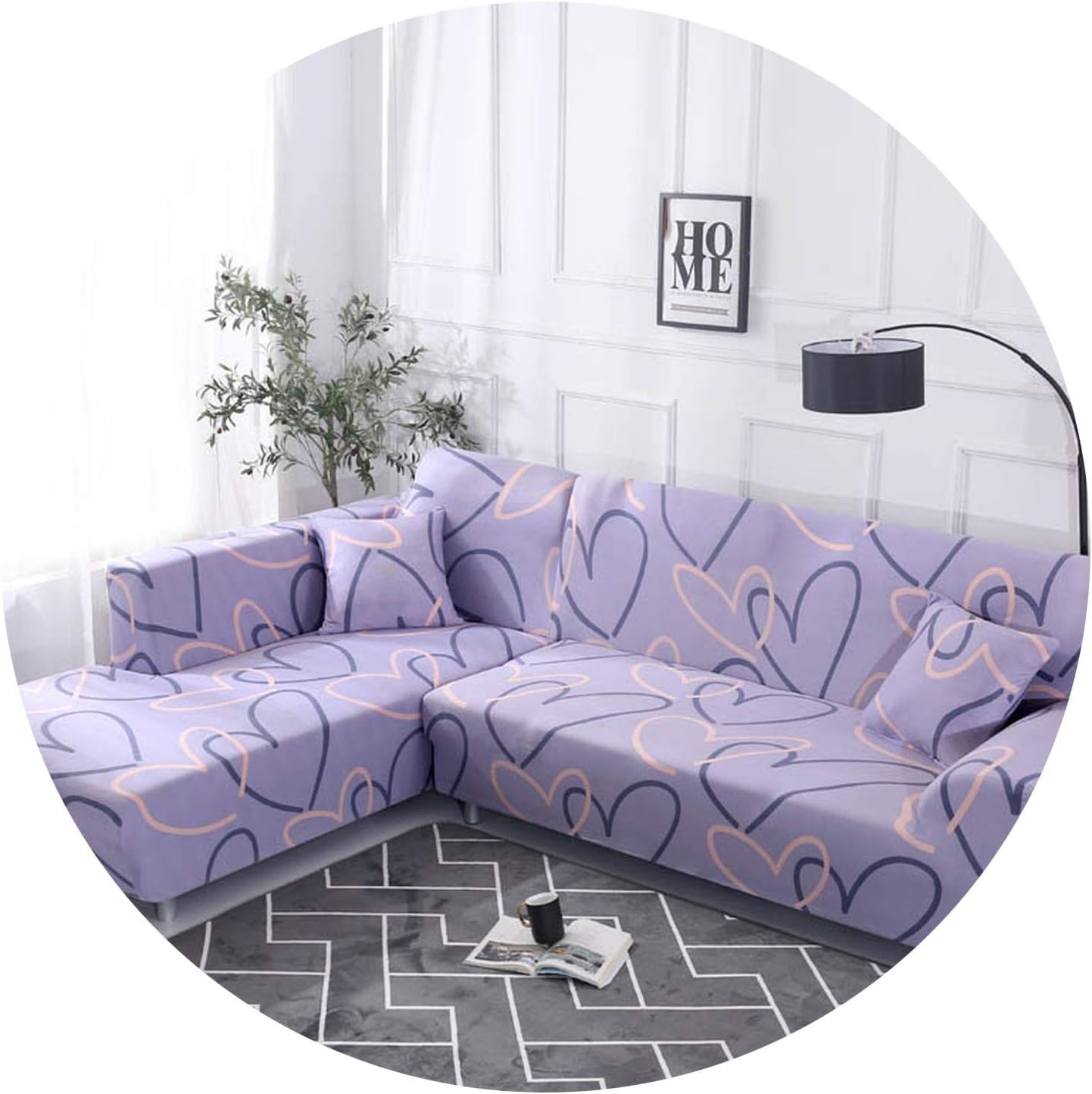 Sofa Cover Cotton It Needs Order 2 Pieces Covers for L