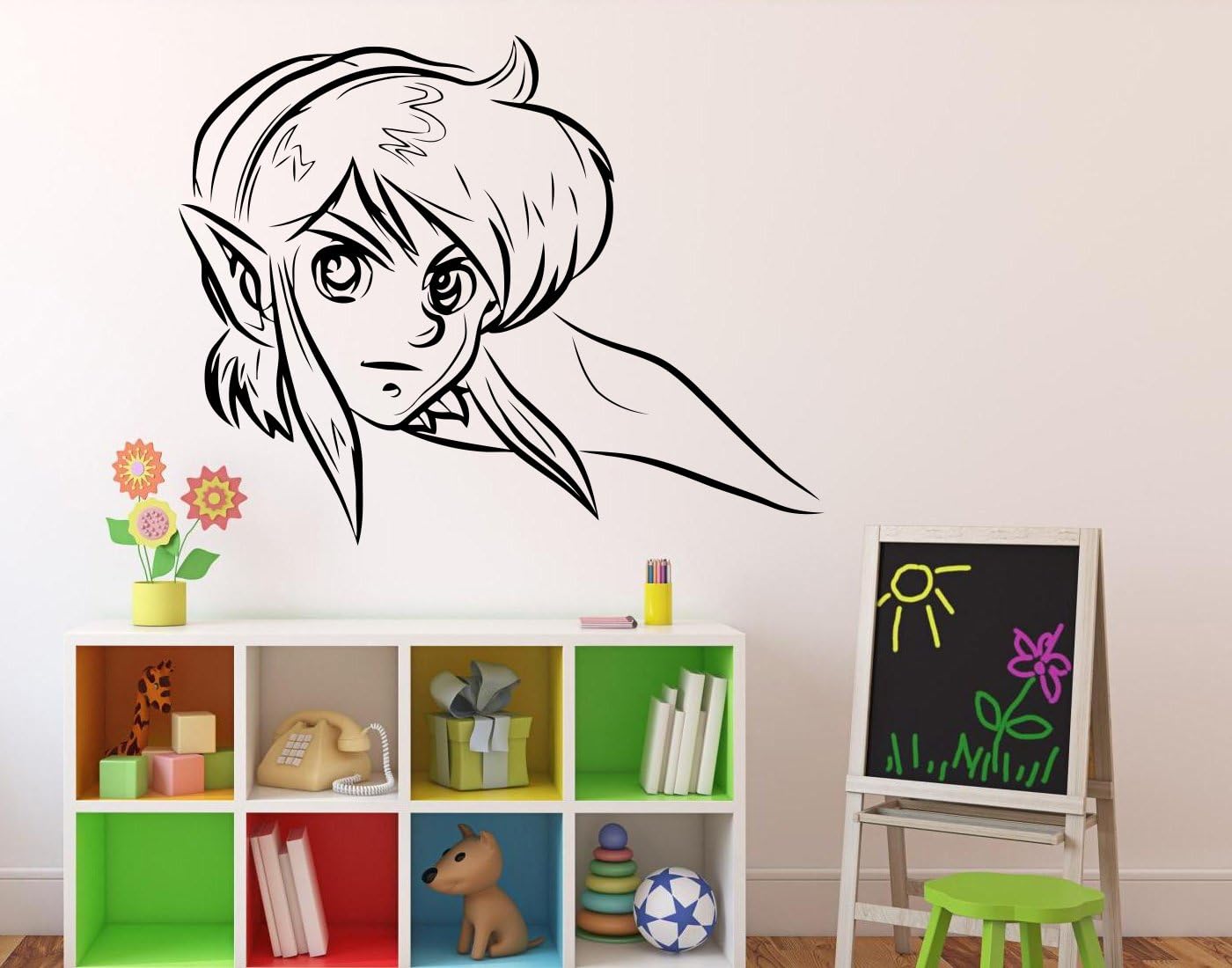 Princess Zelda Wall Decal Legend of Zelda Vinyl Sticker