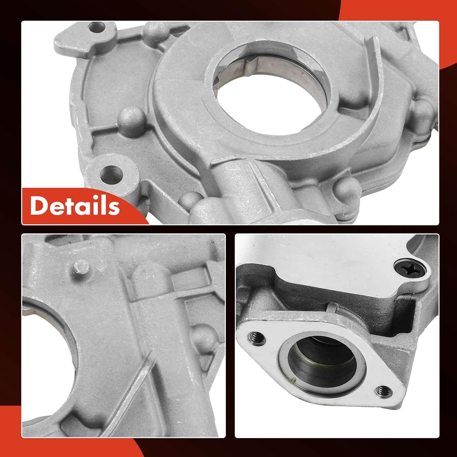 A-Premium Engine Oil Pump Compatible with [6.2L V8] Ford F-150 2010-2014, F-250 Super Duty 2011-2021, F-350 Super Duty 2011-2021, E-350 Super Duty 2017-2019, E-450 Super Duty 2017-2019