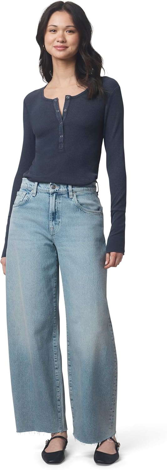 Splendid Womens Thermal Forever Henley Shirt - Image 5