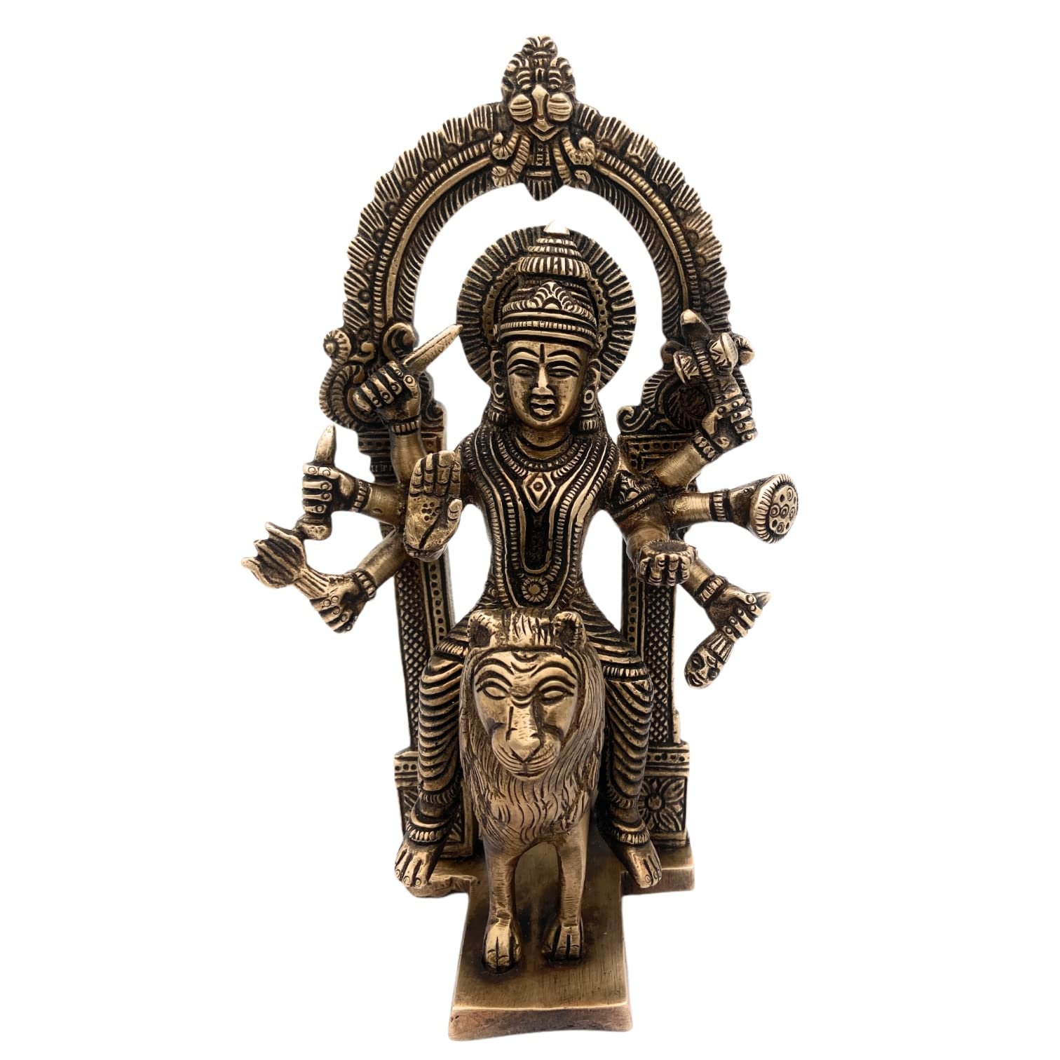 Buy South Indian Arts Brass Durga Idol Maa Durga Maa Brass Statue