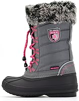 Vista 3 de Nova Mountain - Botas de nieve para niños pequeños, para invierno