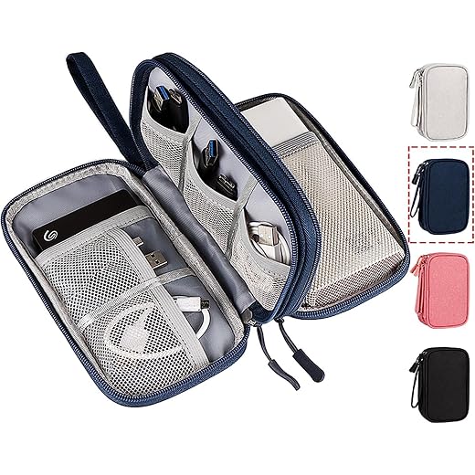 Portable, Waterproof Electronics Accessories Case