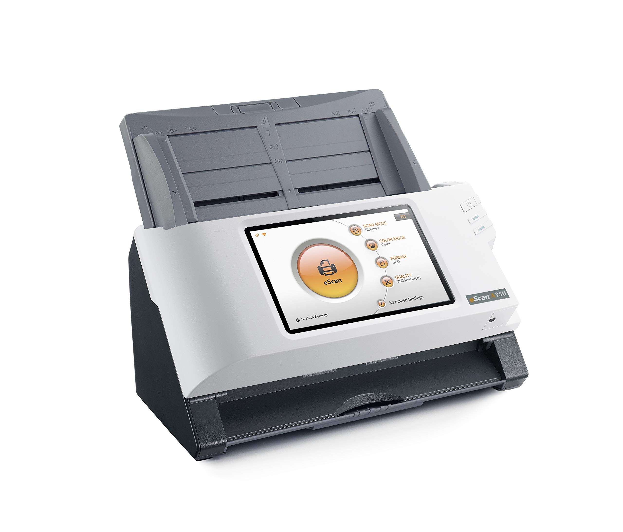 Plustek Escan A350 Essential AdF-Scanner 600 X 600 Dpi A4 Schwarz - Wei? (0286)