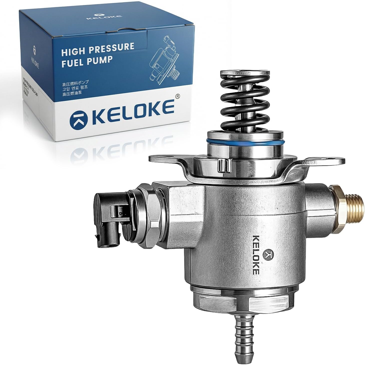 KELOKE High Pressure Fuel Pump Compatible with Audi A4 2010-2016, A5 2010-2014, A6 2012-2015, Allroad 2013-2016, Q5 2011-2017, TT 2013-2014, L4 2.0L, Replace# 06J127025E GDP602 M73124 HM10023