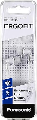 Miniatura 2 de Panasonic RP-HJE125E-W - Auriculares de diseño Ergofit
