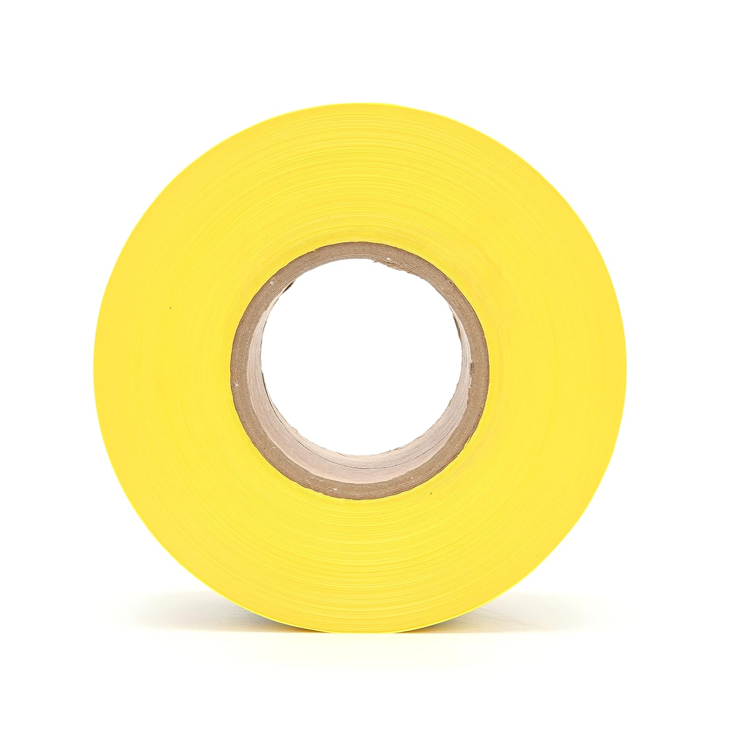 3M Barricade Tape 300, with 'CAUTION' text, 3 in x 1000 ft, Yellow, Pack of 1 Roll