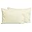 FLXXIE 2 Pack Microfiber Toddler Pillowcases, 14x20 Inches Fits Pillow Sized 12x16, 13x18 or 14x20, Soft and Cozy Small Travel Pillow Covers with Envelope Closure, Ivory