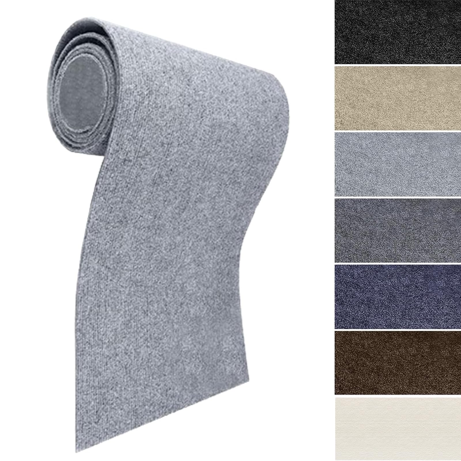 Self-Adhesive Cat Scratching Mat - Anti Scratch Cat Furniture Protectors, Cat Scratching Board for Carpets, Sofa, Walls, Furniture (Light Grey)