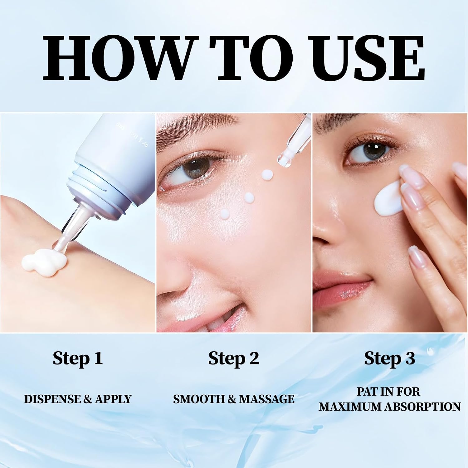 Avajar Water Glow PDRN Squalane Moisturizing Cream, 72H Long-Lasting Hydration with Ceramide & Peptide, Lightweight Facial Cream for Sensitive Skin Barrier Strengthening, Daily Use, 2.02 fl oz