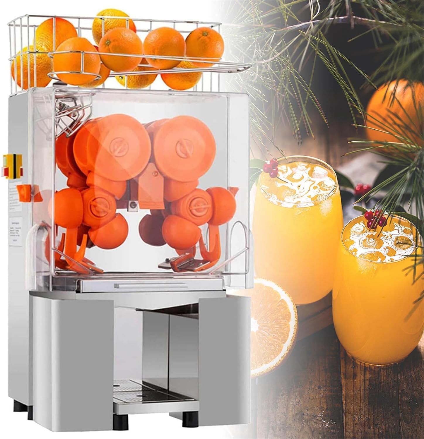 Extractor de Jugos Automático de Alta Eficiencia para Restaurantes y Comercios