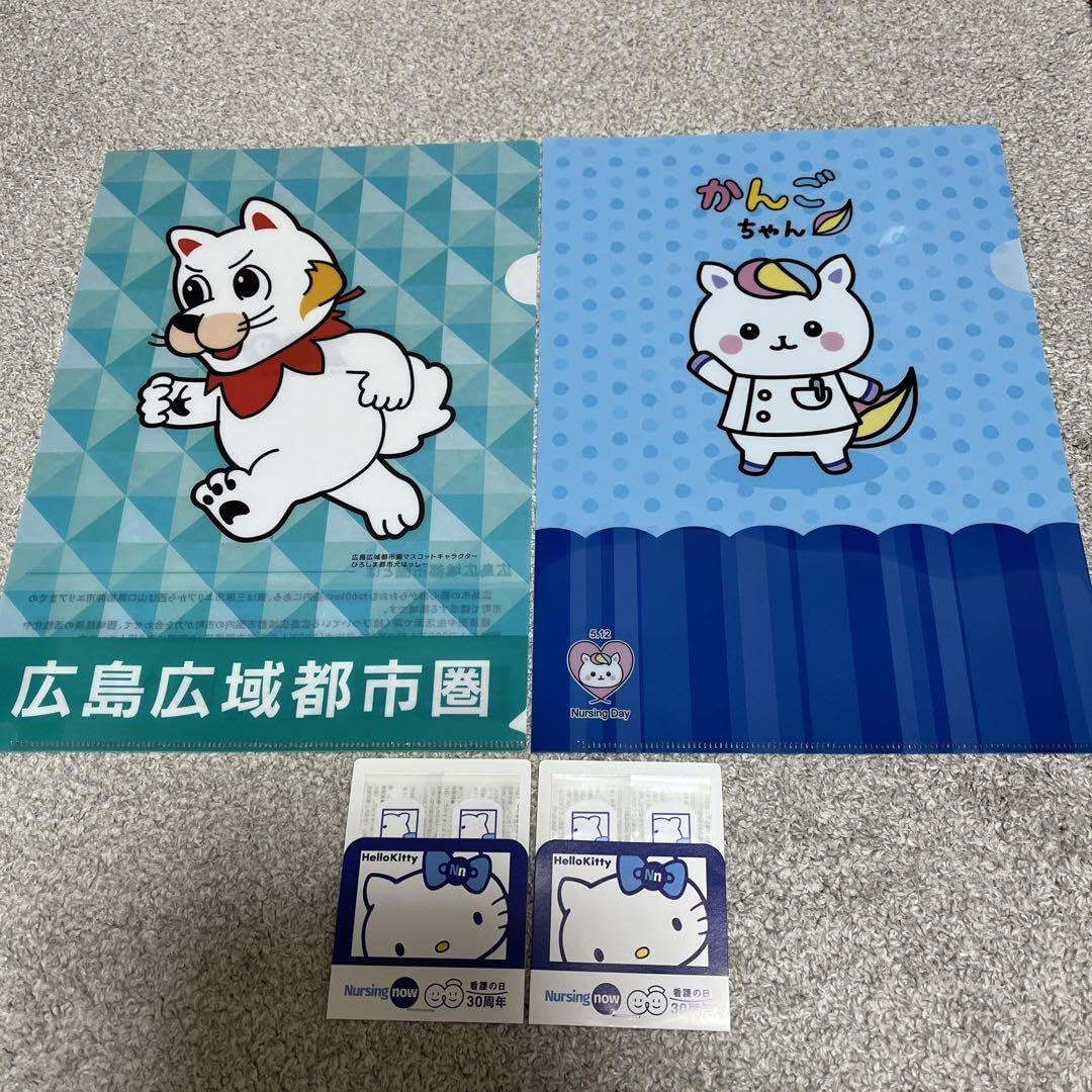 Amazon.co.jp: 看護協会 クリアファイル キティちゃん 絆創膏
