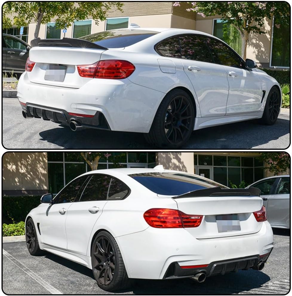 Dry Carbon Fiber Trunk Spoiler for BMW 4 Series F36 Gran Coupe 2014-2019 420i 428i 435i 440i 4Door Rear Boot Lid Highkick Wing Lip Factory Outlet