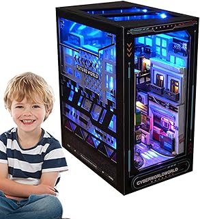 quarto faça você mesmo | Conjunto móveis minúsculos casa montada em 3D realista | Kit faça você mesmo acessórios artesanais requintados para casa bonecas para o Dia dos Aferzov