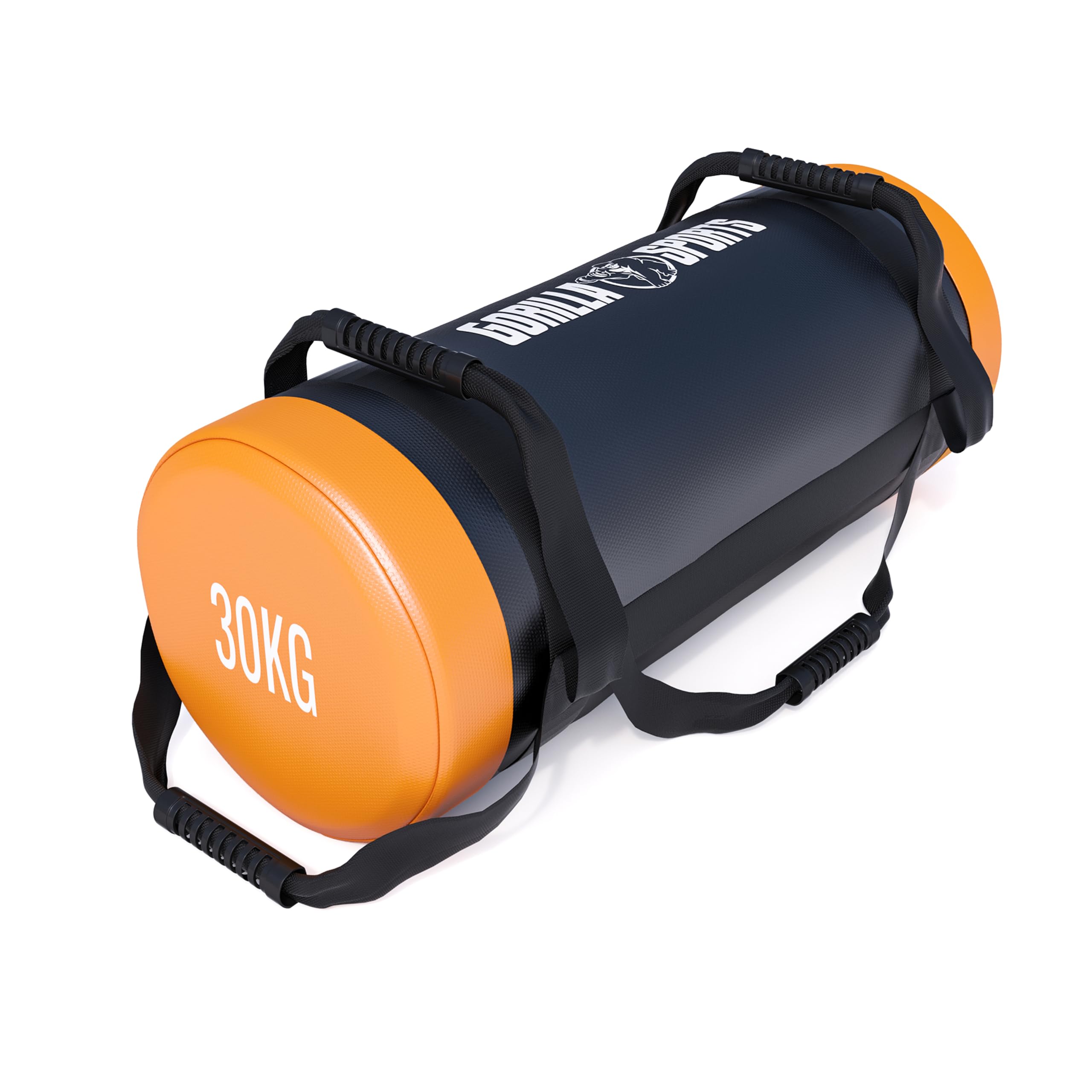 Gorilla Sports® Sacco di Sabbia - Riempimento, 5kg, 10kg, 15kg, 20kg, 25kg, 30kg Peso, Imbottito - Fitness Sandbag, Sacca per Allenamento, Power Bag, Sollevamento, Migliorare Equilibrio e Forza