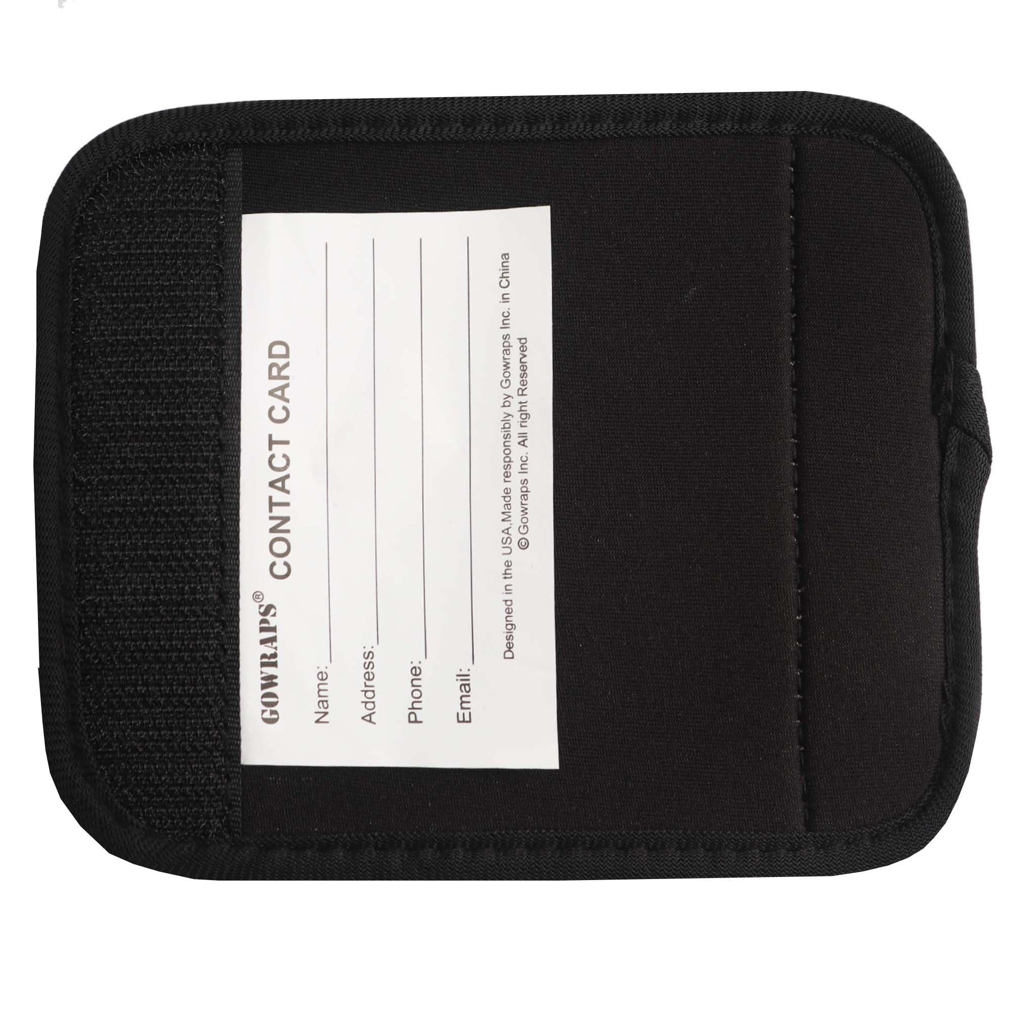 Paquete de 12 envolturas de asa de equipaje a granel para maletas, envolturas de neopreno para asas, cubiertas, empuñaduras para transporte, bolsa, accesorios de viaje en coche para equipaje