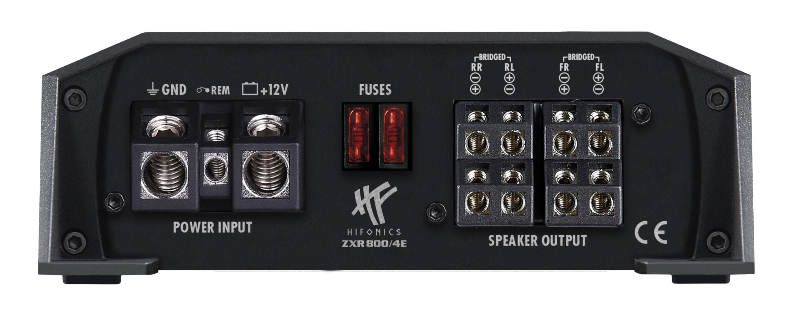 HiFonics ZXR800/4E - 4-Kanal CLASS D Premium Digital Compact Verstärker mit 800 Watt RMS | ZEUS EXPANSION SERIE