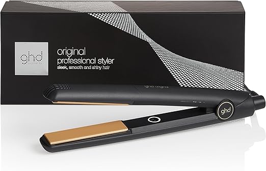 ghd Original, Piastra Capelli Professionale con Tecnologia in Ceramica Single Zone per lo Styling Quotidiano, Lamelle con Rivestimento Glossy per un Finish Luminoso, Cavo di 2.7 m