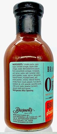 Braswell' Original Bar-B-Que Sauce (Pack Of 6)