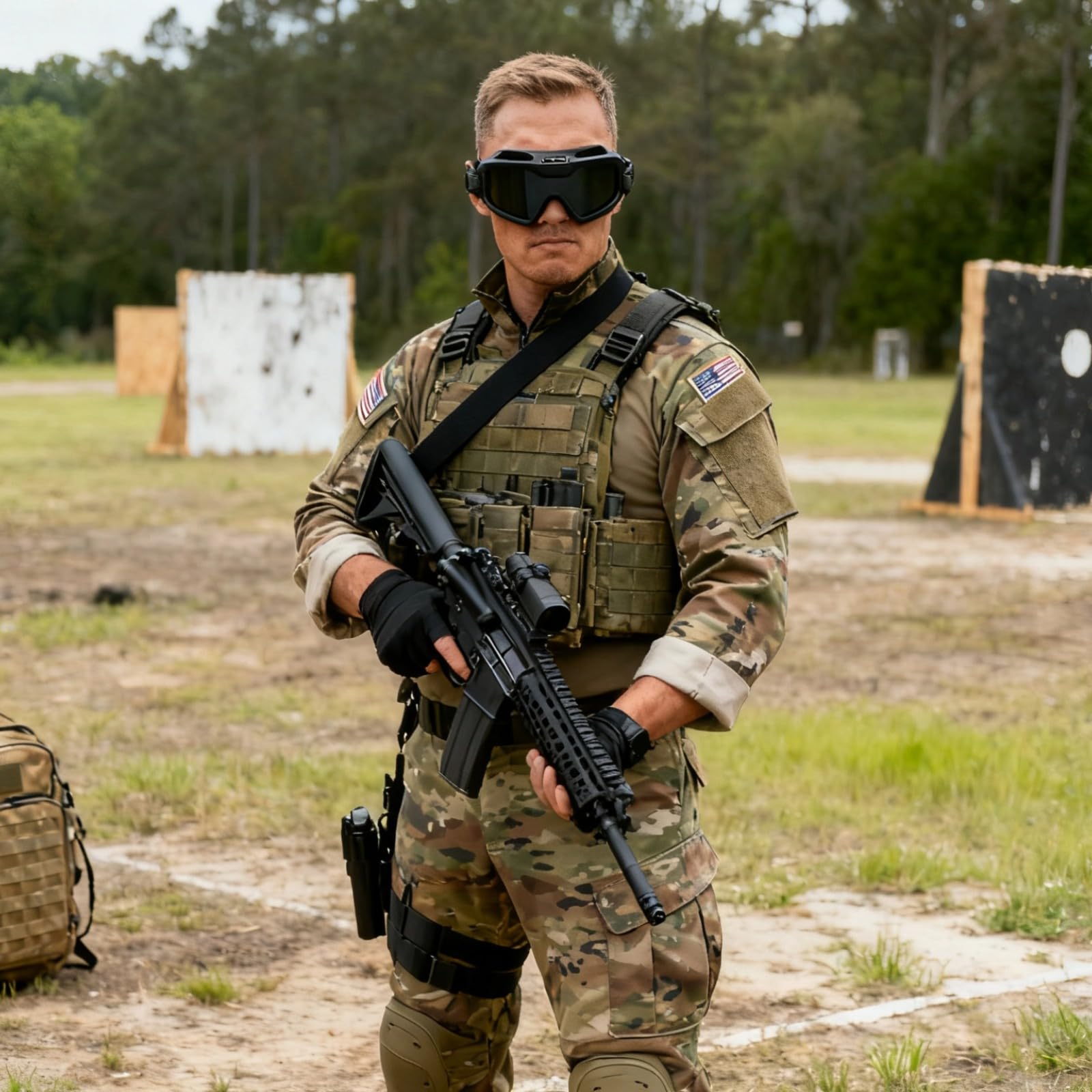 Gafas tácticas para Airsoft, lente dual antivaho con ventilador integrado, ajustable de 3 velocidades, resistentes a los arañazos para deportes al aire libre