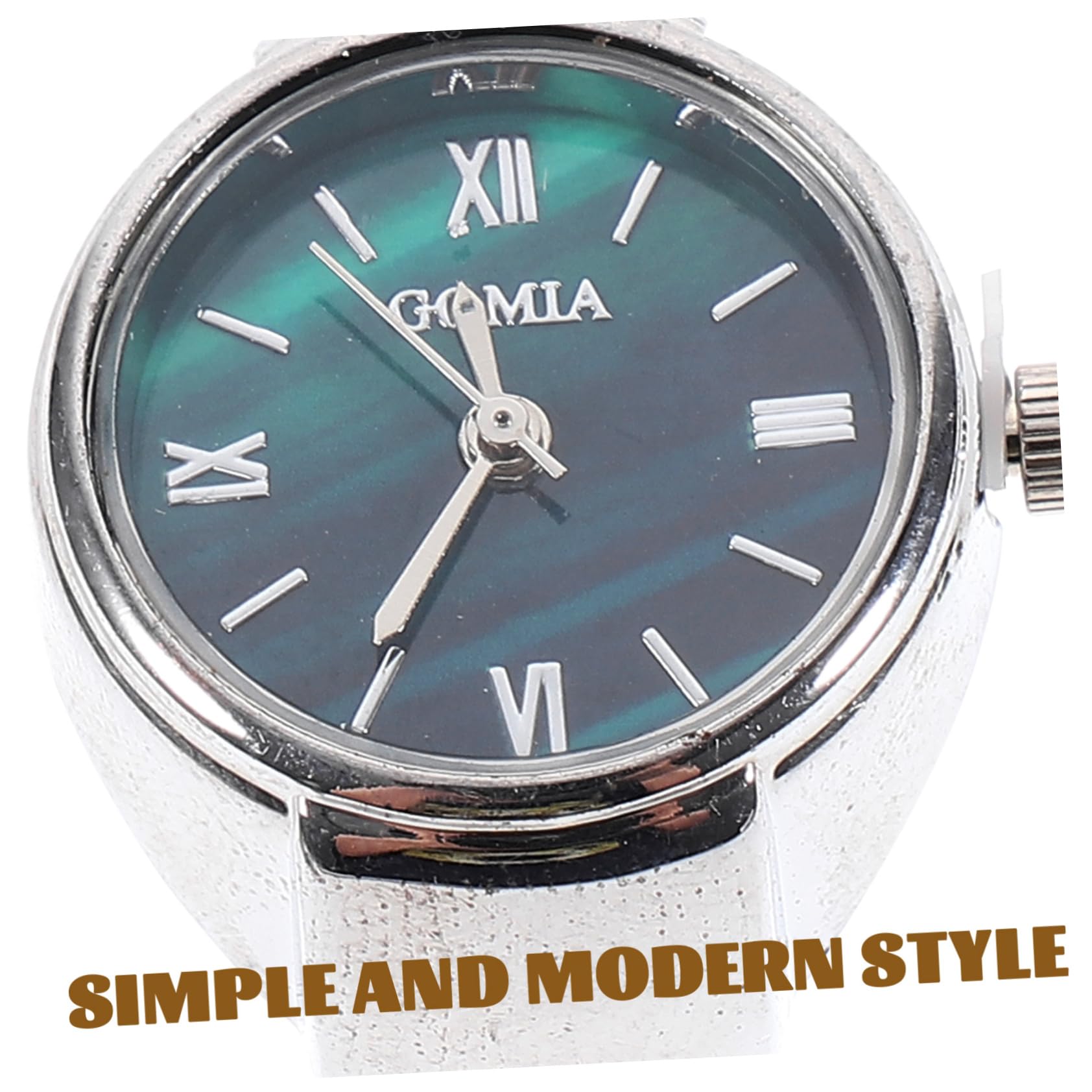 Reloj de dedo reloj de anillo para hombres reloj de anillo creativo reloj de anillo de dedo reloj de anillo para hombre reloj de anillo para mujer anillos relojes para mujeres hombres reloj